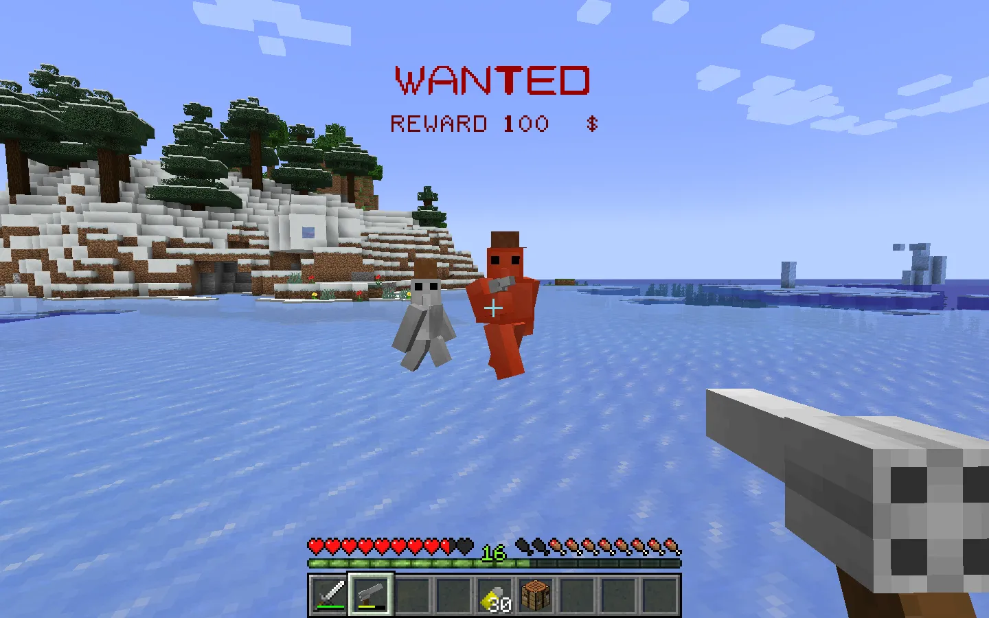 Wanted in Village — скриншот 4 (Моды, Minecraft)