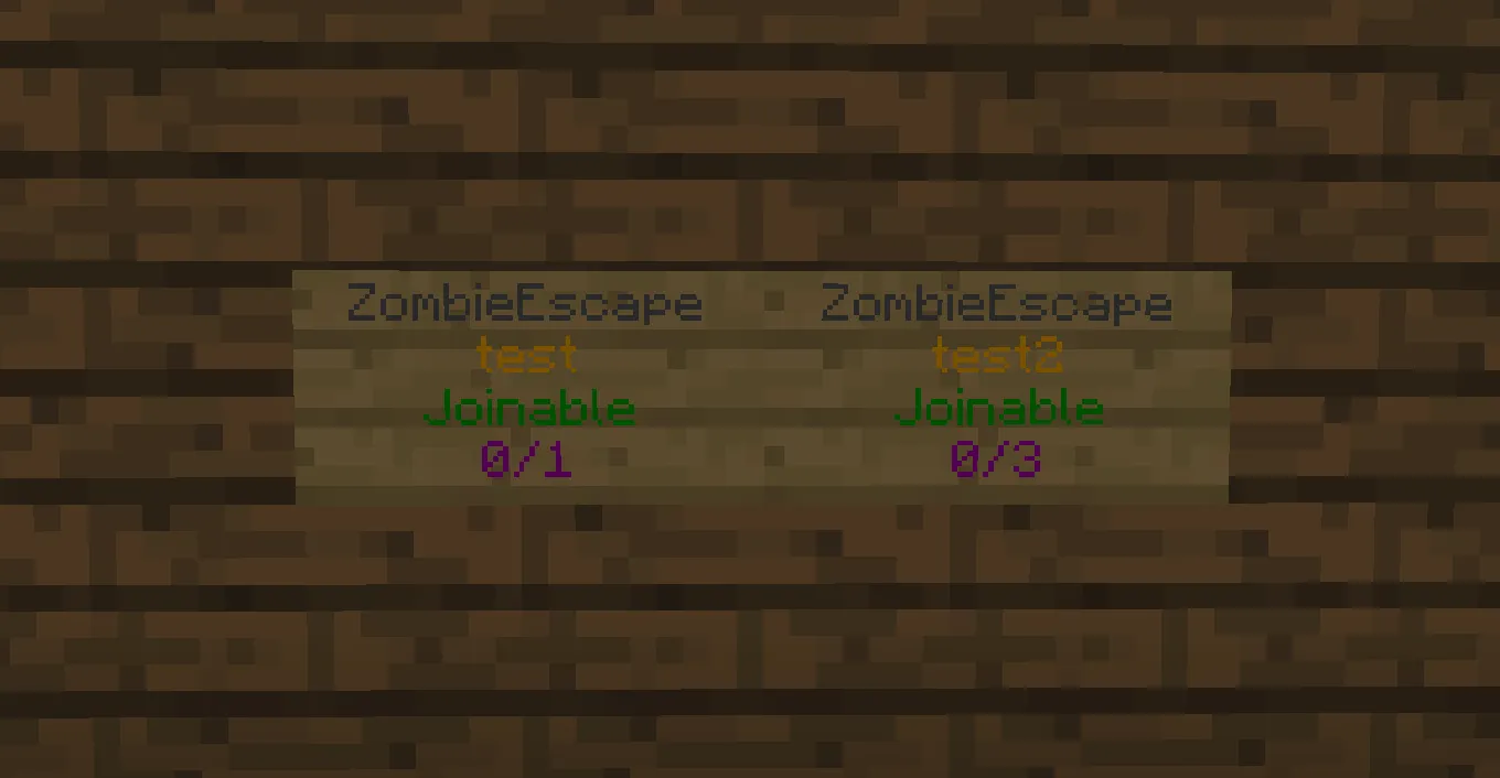 ZombieEscape, Плагины, Minecraft