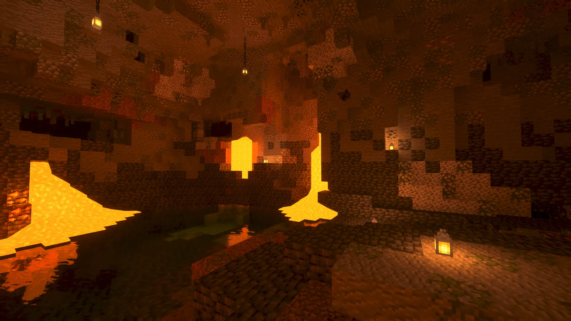 Caves Plus 𝕍𝟛.𝟝 — скриншот 8 (Текстуры, Minecraft)