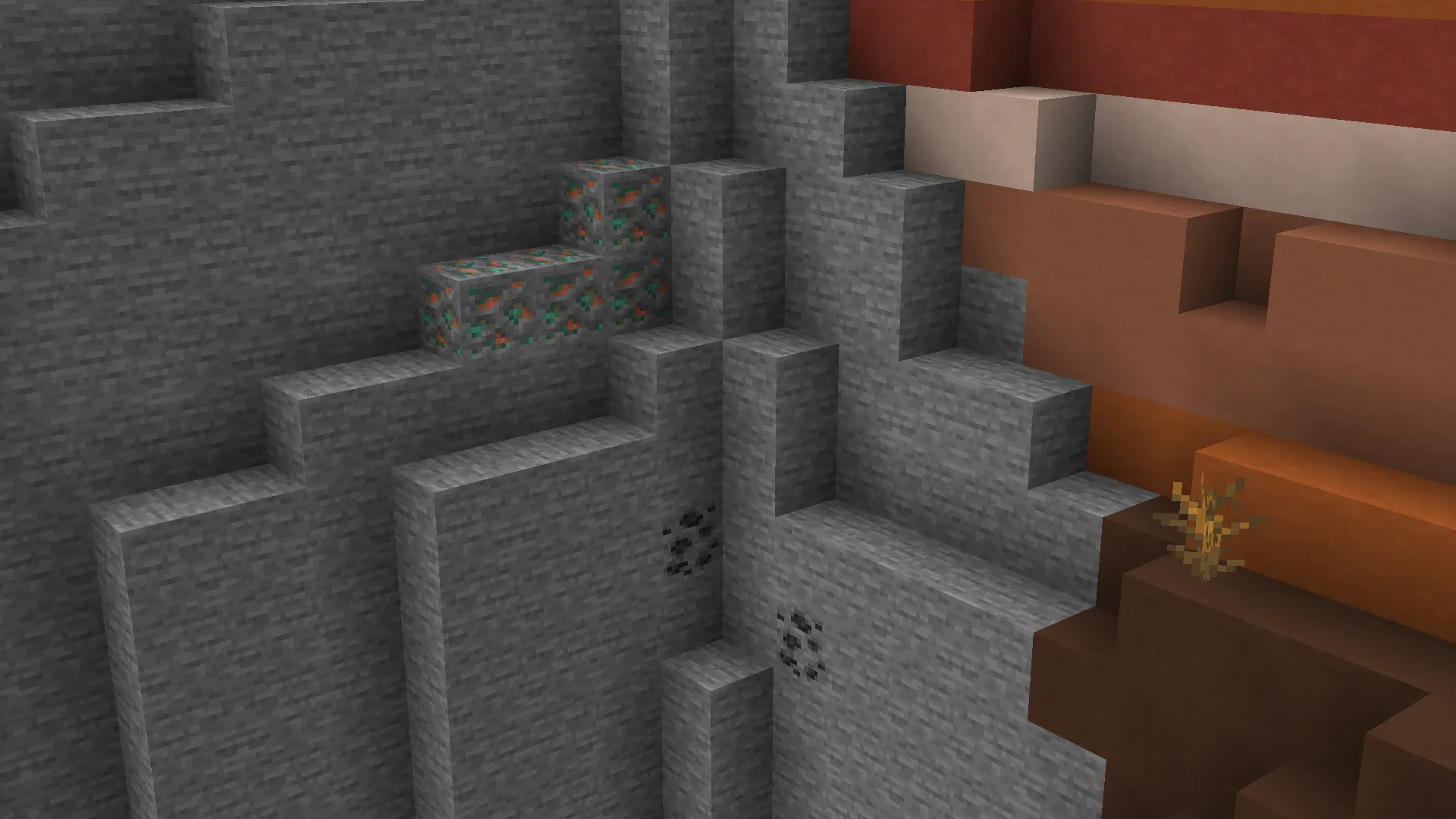 Less-Visible Ores, Текстуры, Minecraft