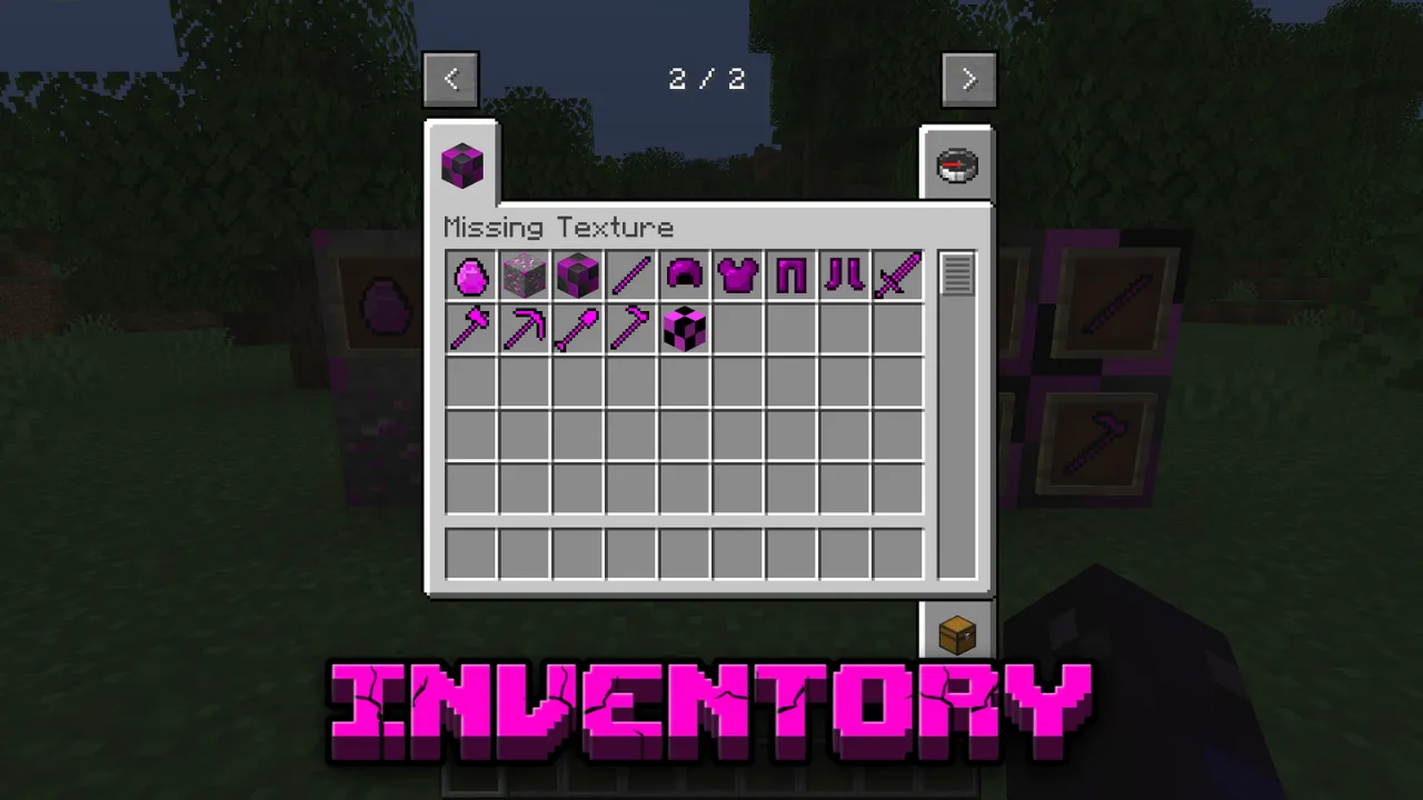 Missing Texture , Моды, Minecraft