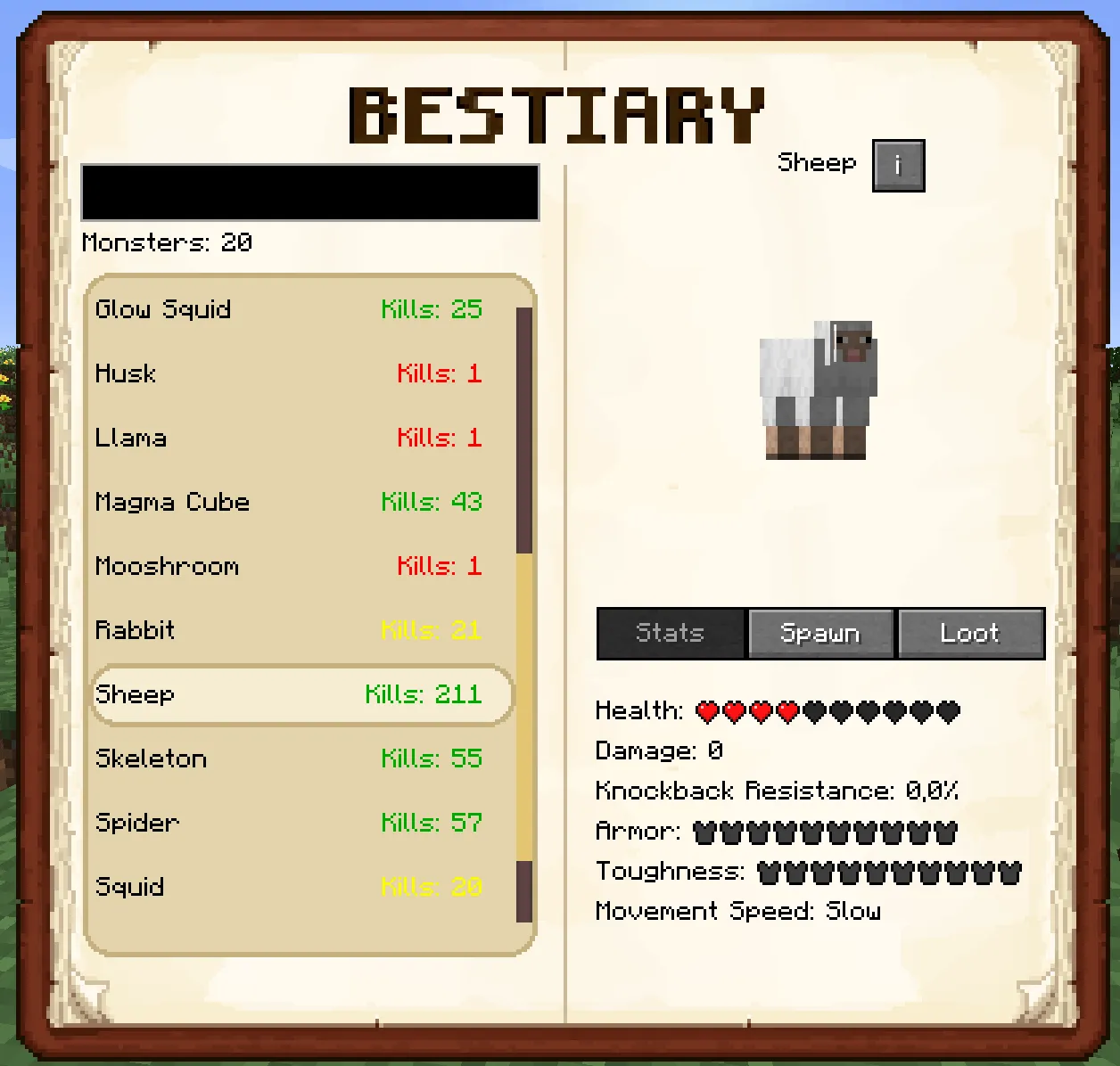 Araxer's Bestiary — скриншот 3 (Моды, Minecraft)
