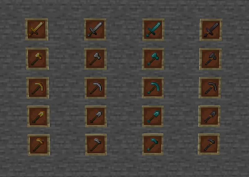 Refined Armour & Tools — скриншот 1 (Моды, Minecraft)