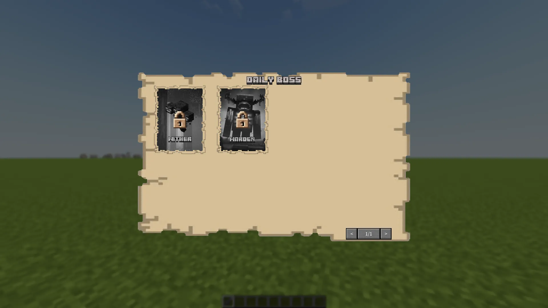 Daily Boss, Моды, Minecraft