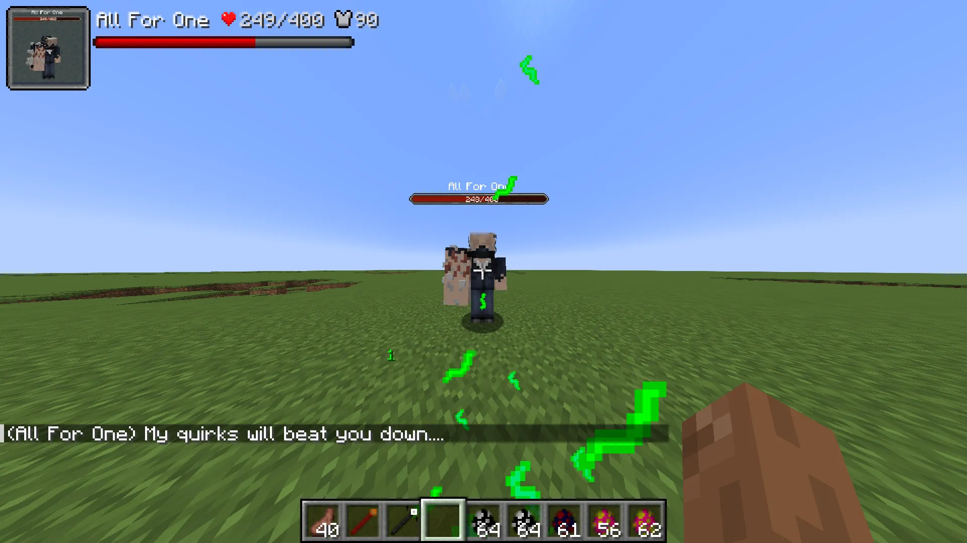 My Hero Acidemia Bosses, Моды, Minecraft