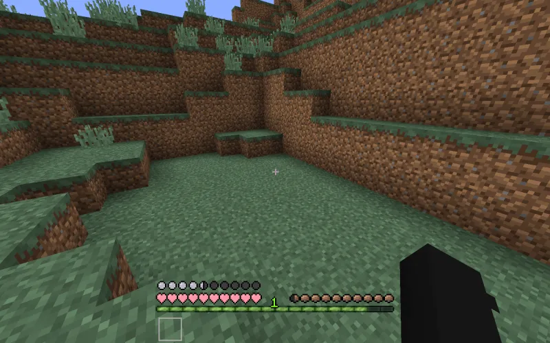 Pink Hearts & Mushrooms GUI — скриншот 1 (Текстуры, Minecraft)