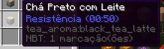Tradução PT BR Tea Aroma, Текстуры, Minecraft