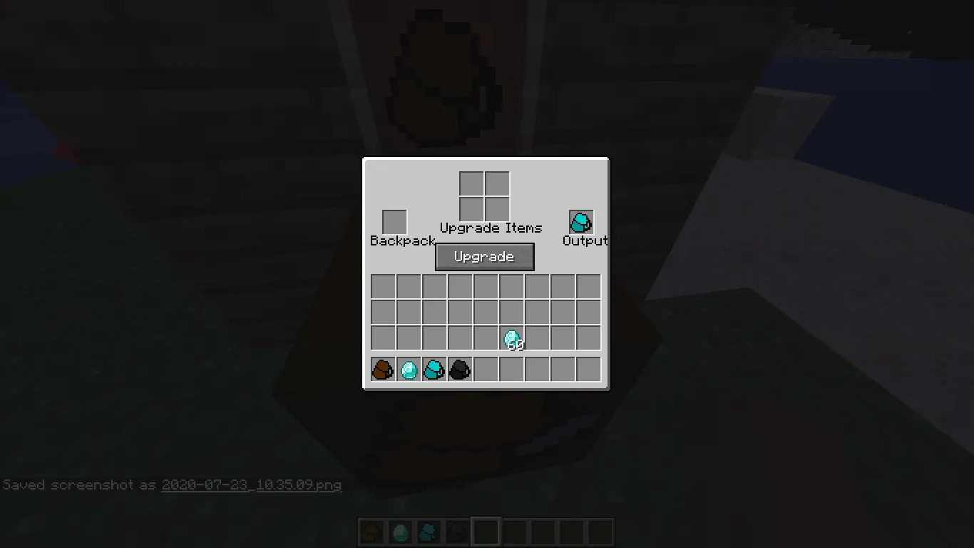 EasyBackpacks Mod — скриншот 1 (Моды, Minecraft)
