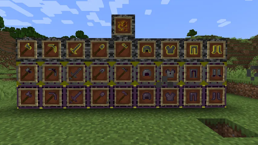 Bedrockworld, Моды, Minecraft