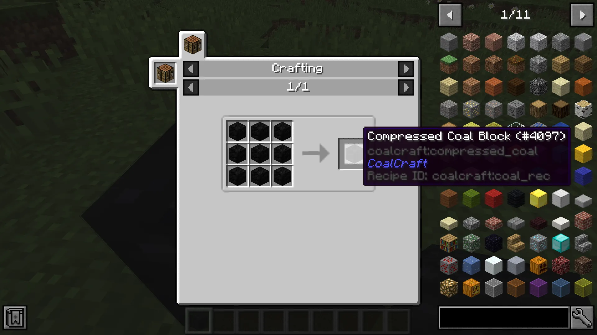 CoalCraft, Моды, Minecraft