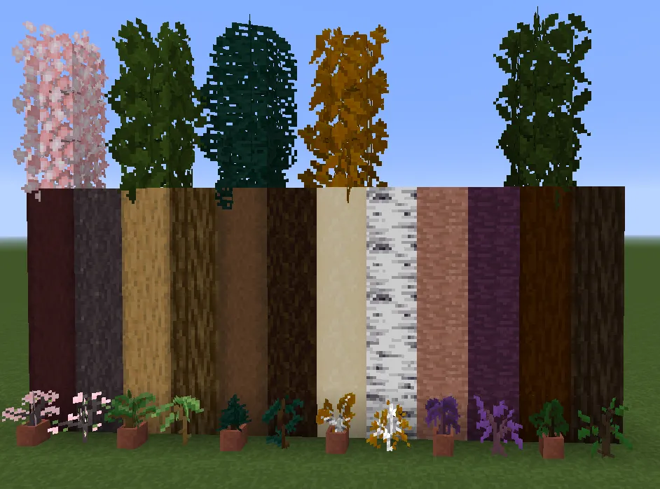 Purple Goose Resource Pack — скриншот 2 (Текстуры, Minecraft)