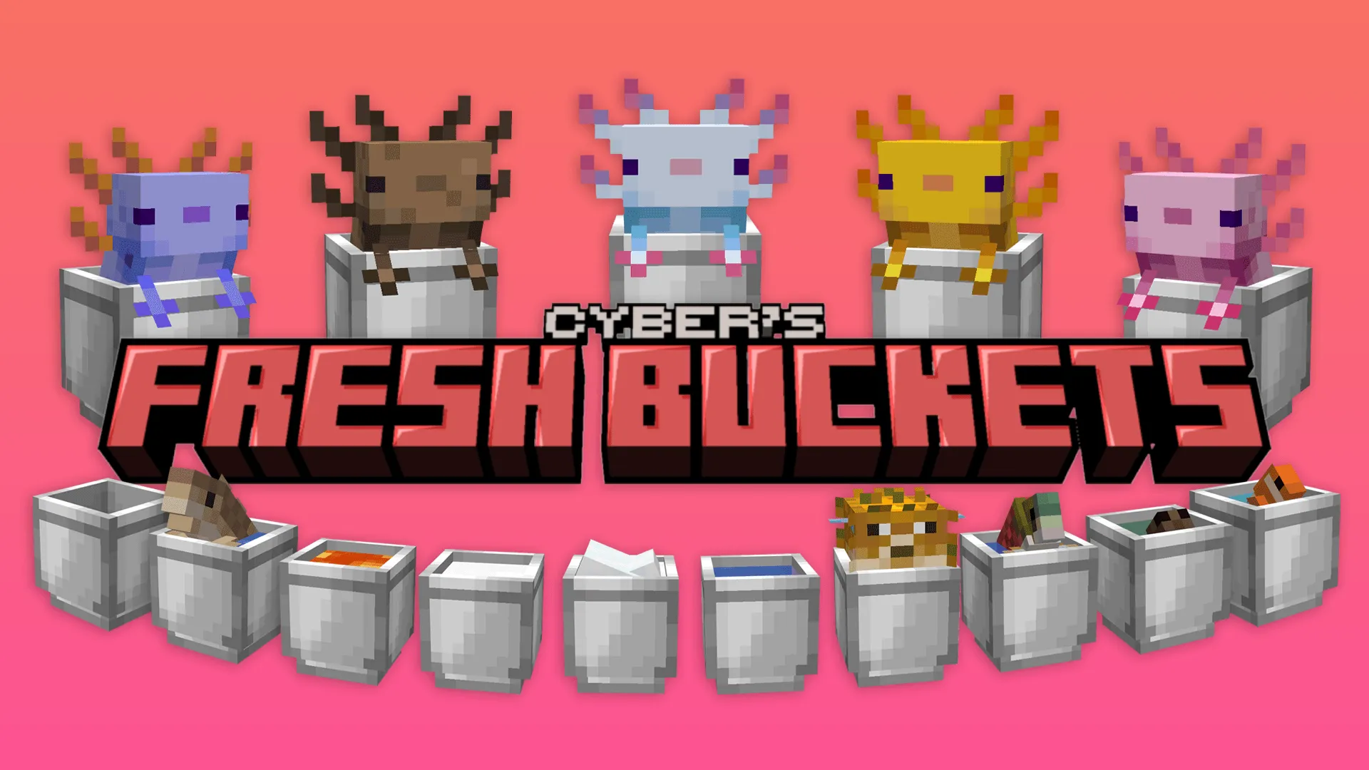Fresh Buckets, Текстуры, Minecraft