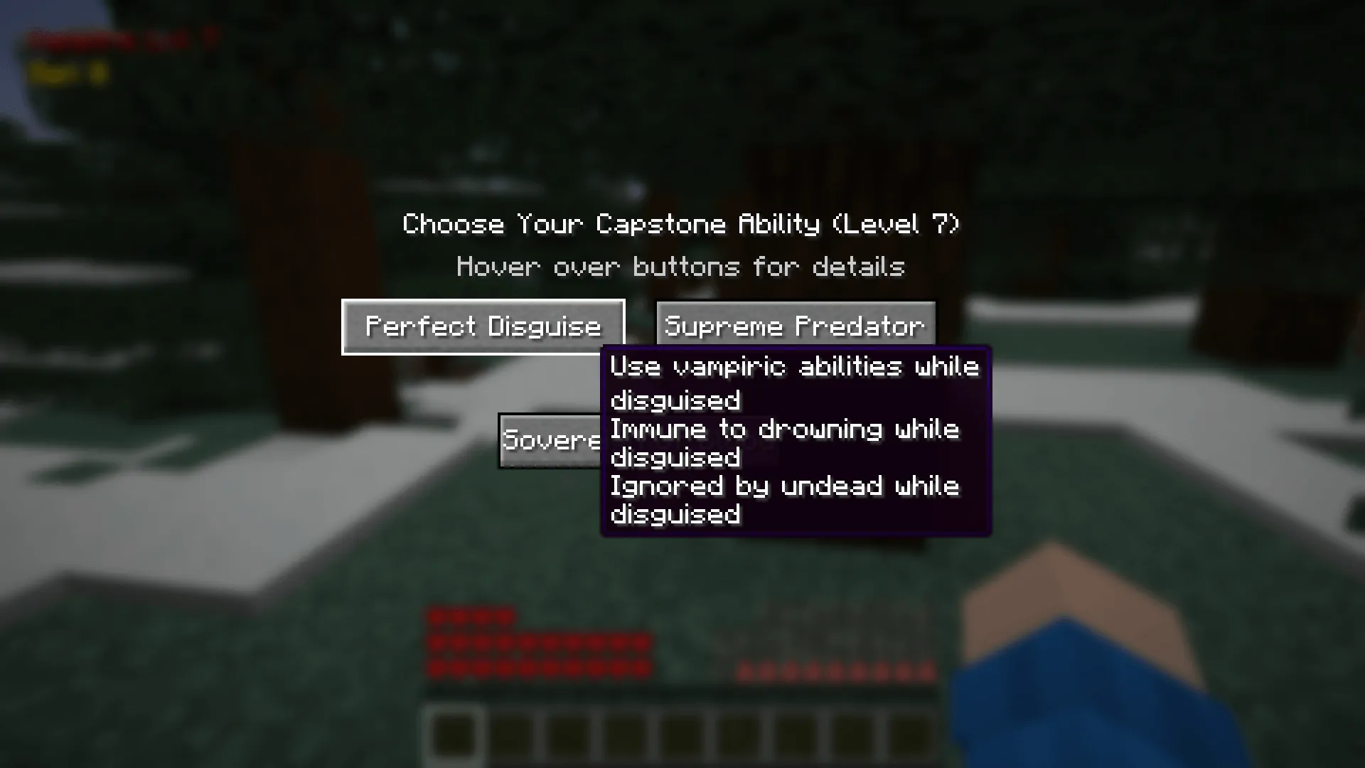 Subversive Vampires, Моды, Minecraft