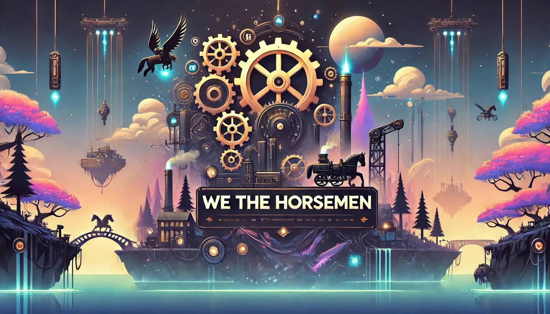 We The Horsemen — скриншот 1 (Модпаки, Minecraft)