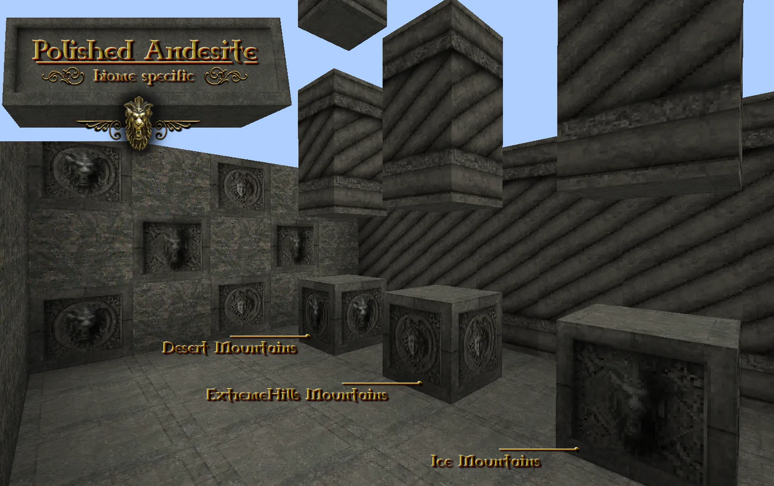 Ornate 5 Re-resurrected - Stonecutter's AddOn — скриншот 2 (Текстуры, Minecraft)