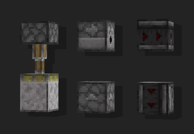 Refined Redstone, Текстуры, Minecraft