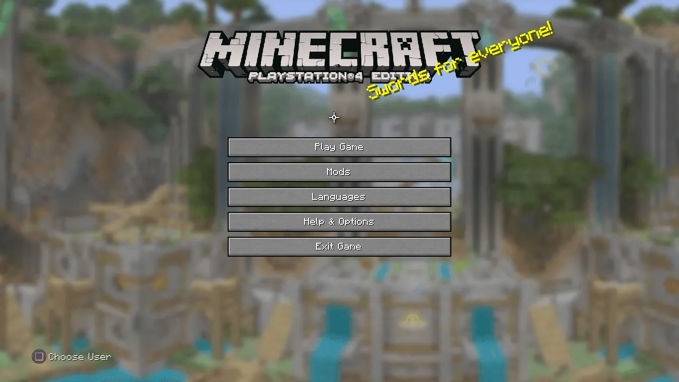 PS4 edition!, Модпаки, Minecraft