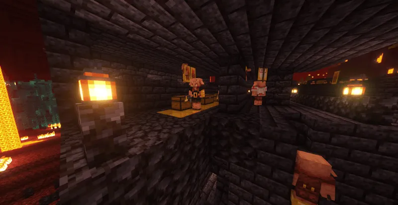 Horde of the Bastion Last Base (survival addition), Карты, Minecraft