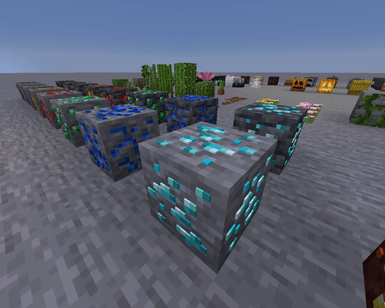 Vanilla 3D  Extension, Текстуры, Minecraft