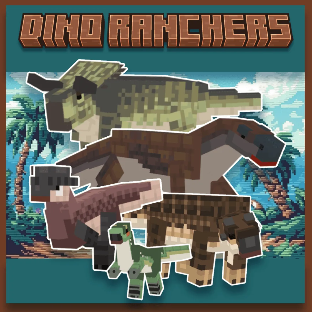 Dino Ranchers (W.I.P) — скриншот 5 (Текстуры, Minecraft)