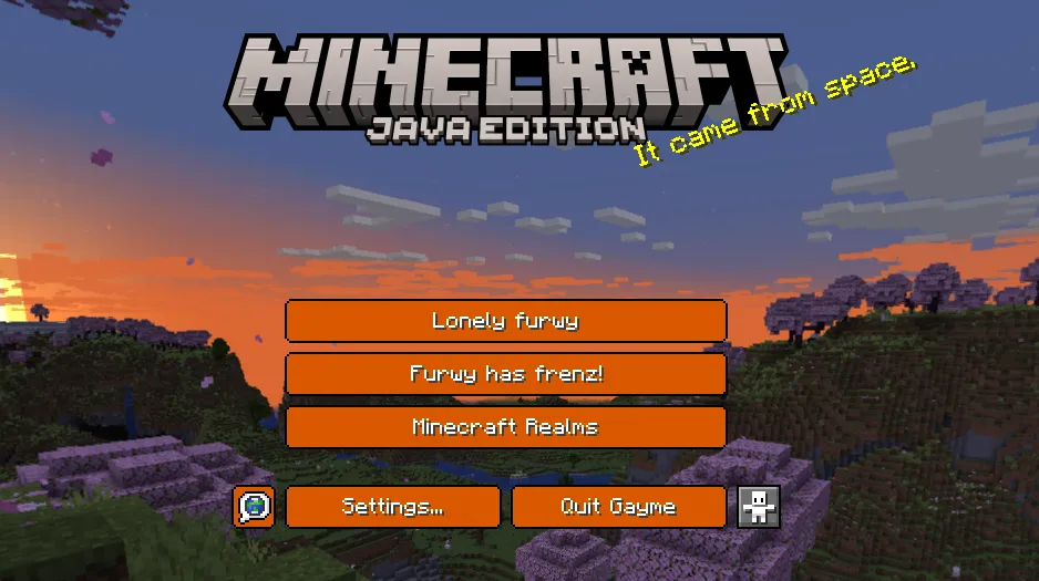 Fox Gui (Java) — скриншот 1 (Текстуры, Minecraft)
