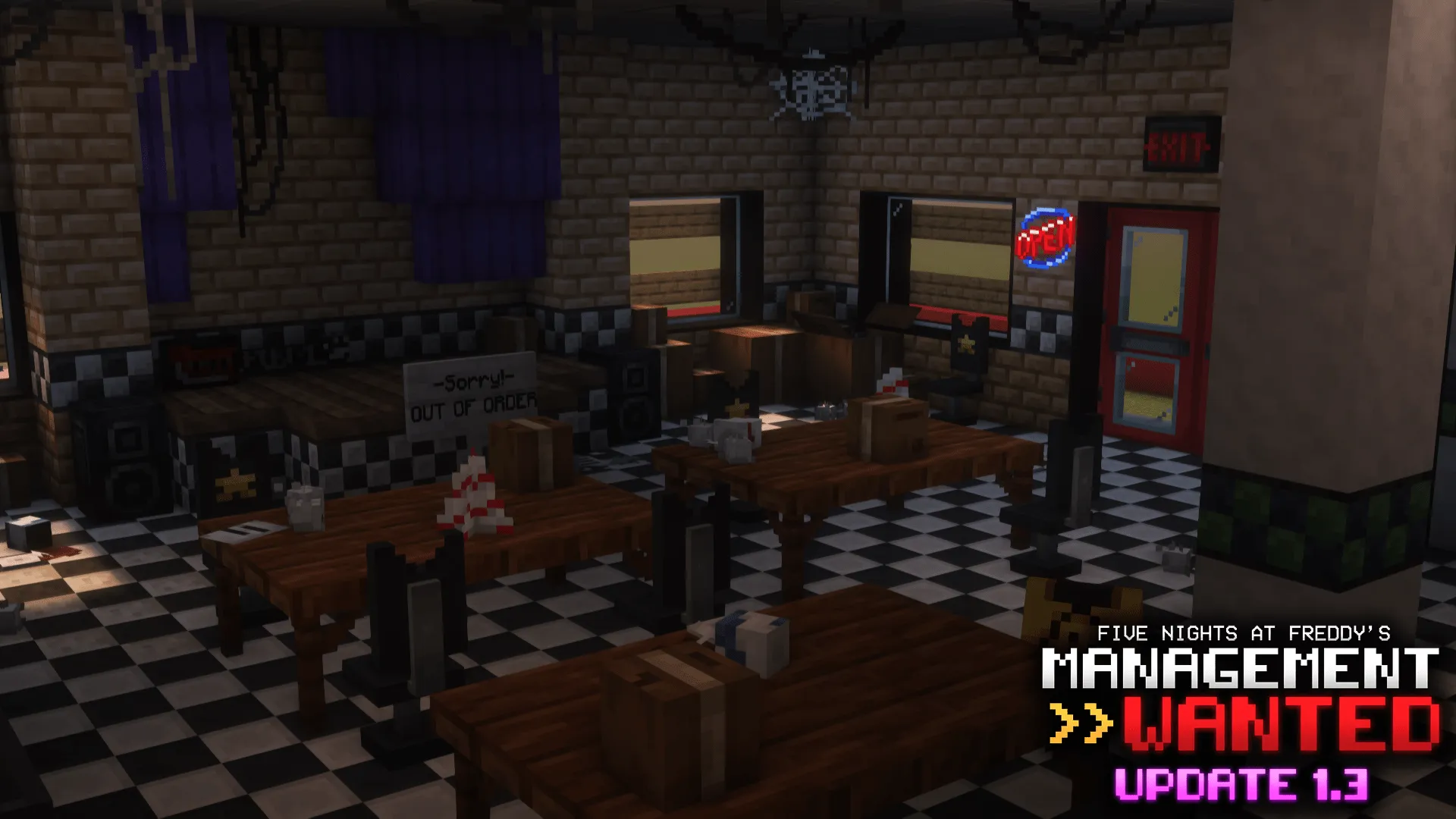 Five Nights at Freddy's: Management Wanted | FNAF MW, Моды, Minecraft