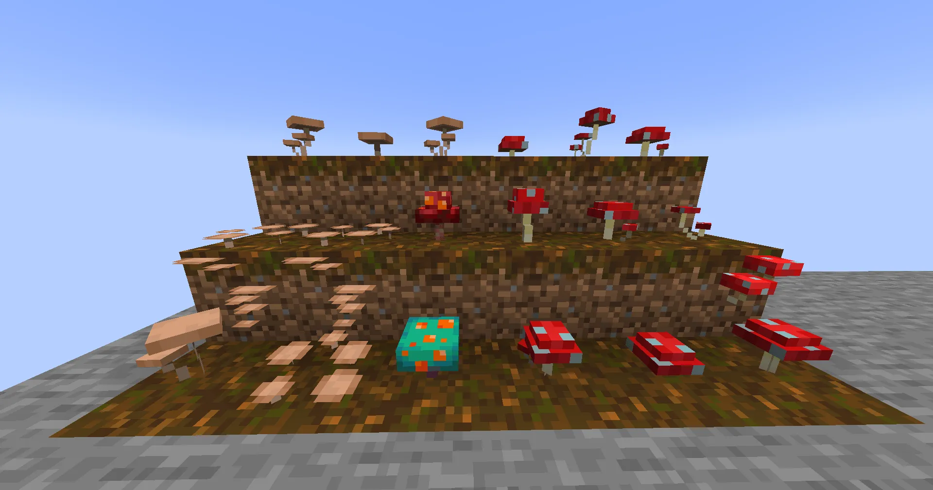 Musgo, Текстуры, Minecraft