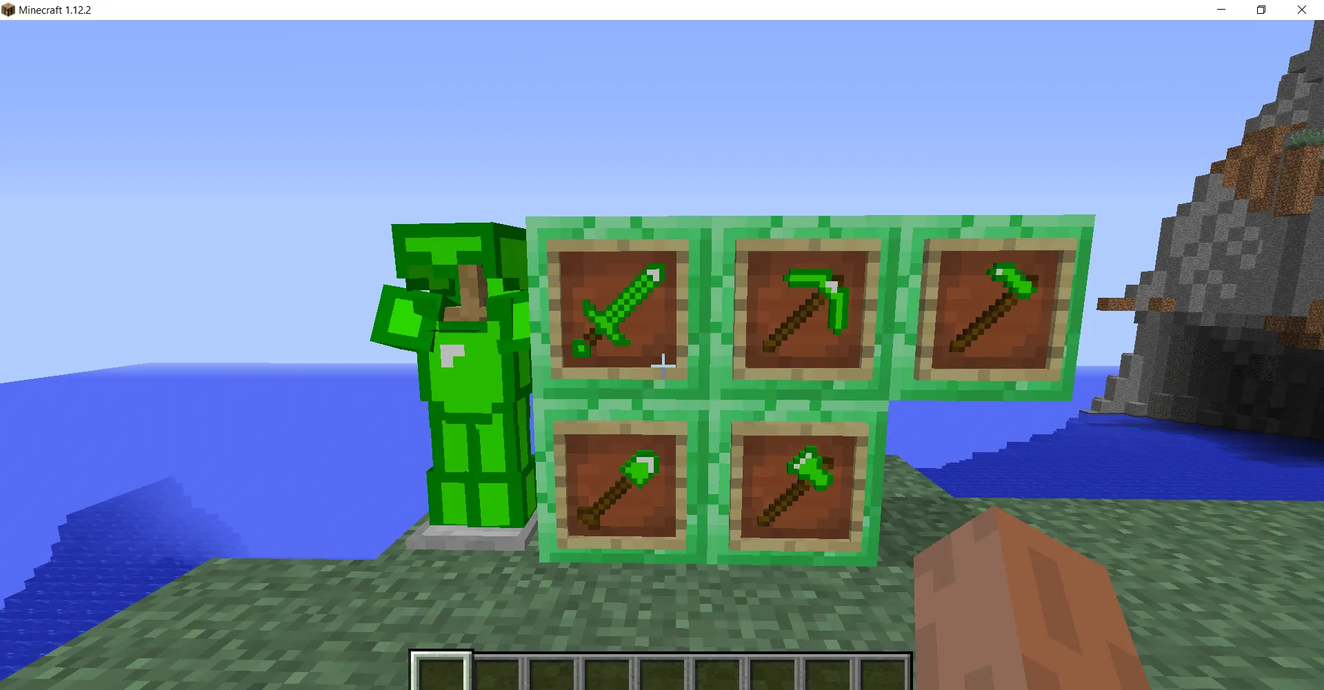 DaftEmerald armor and Tools — скриншот 10 (Моды, Minecraft)