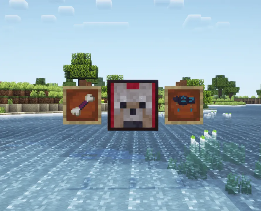 Flizo's Wolf Pack - Simplified Wolves — скриншот 1 (Текстуры, Minecraft)