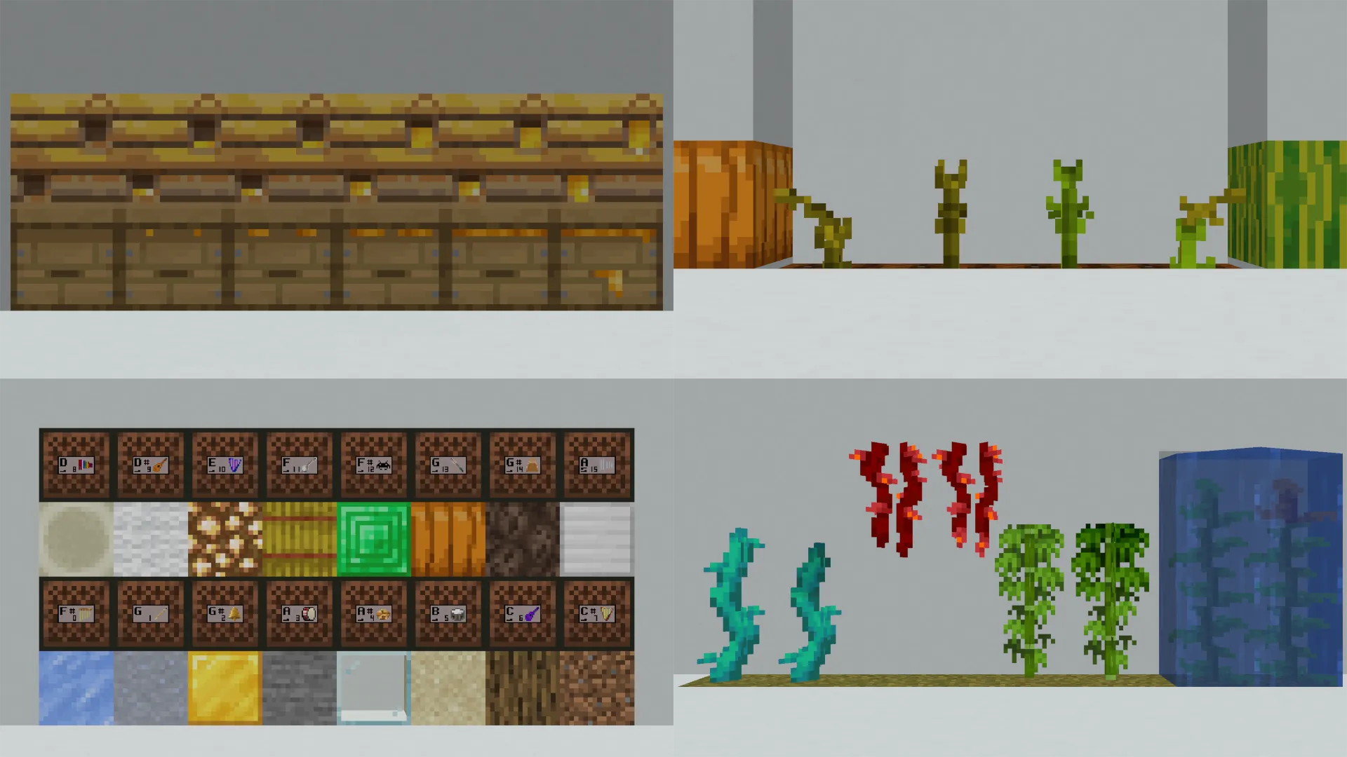 Vanilla Improvements, Текстуры, Minecraft