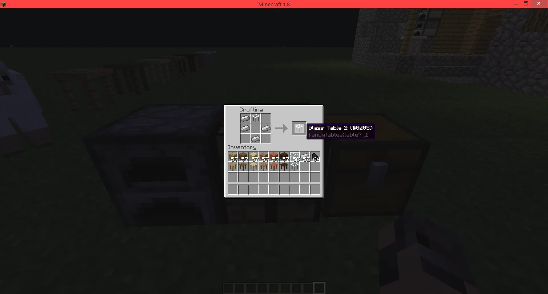 Fancy Tables, Моды, Minecraft