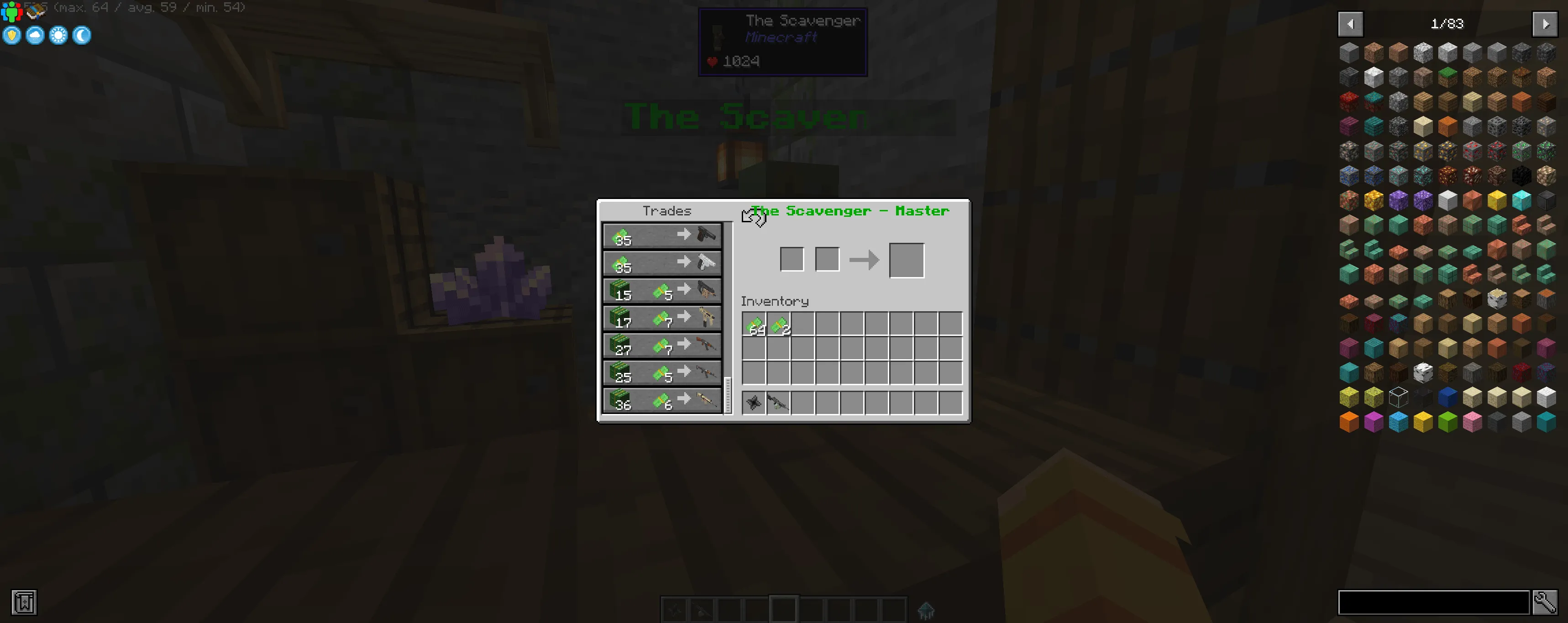 The Scavenger - DeceasedCraft modpack Addons — скриншот 1 (Дата-паки, Minecraft)