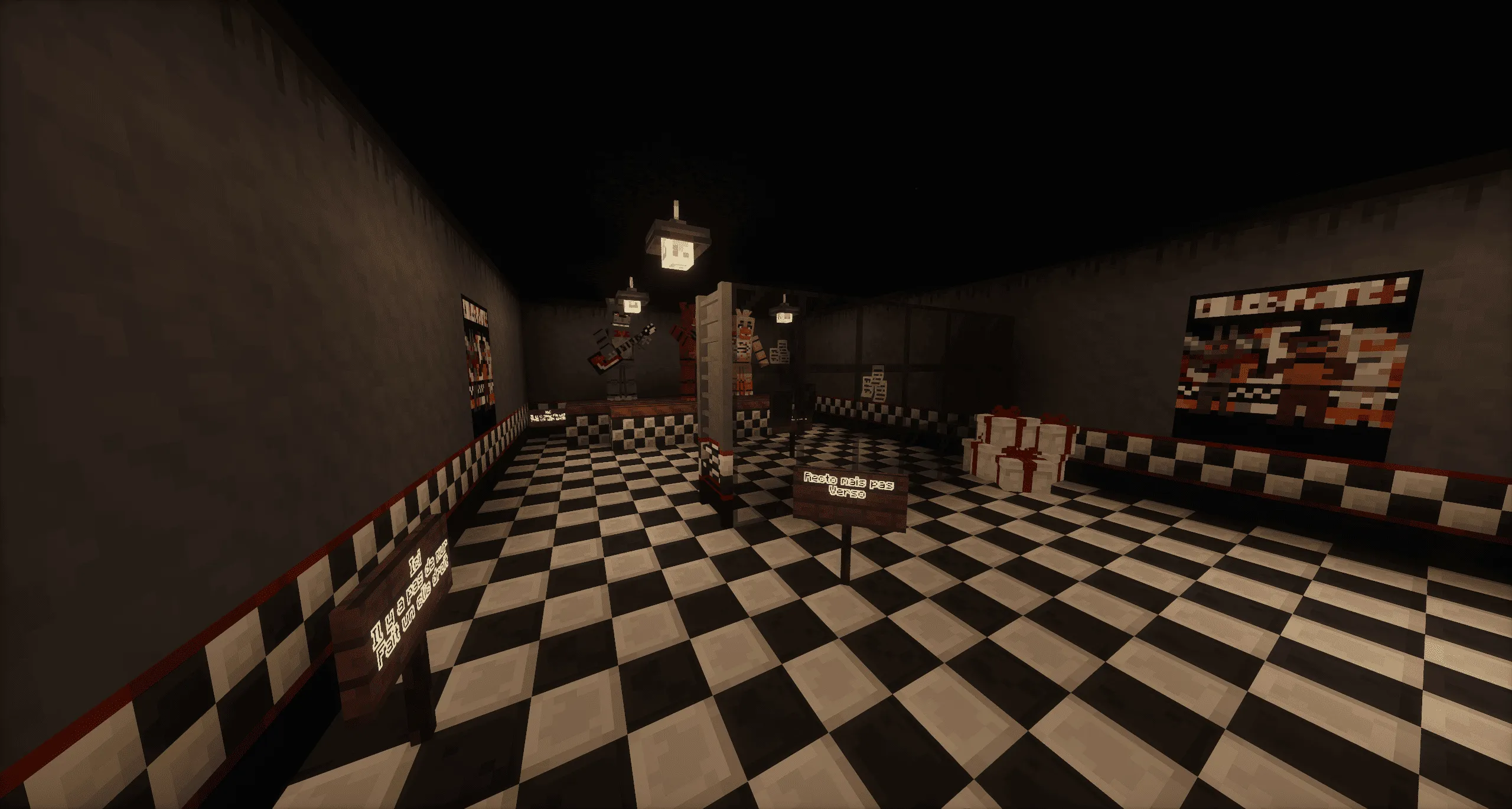 FNAF HIDE & SEEK - Pikayorld — скриншот 15 (Модпаки, Minecraft)