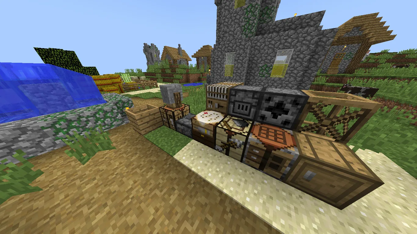 Nostalgia Plus+, Текстуры, Minecraft