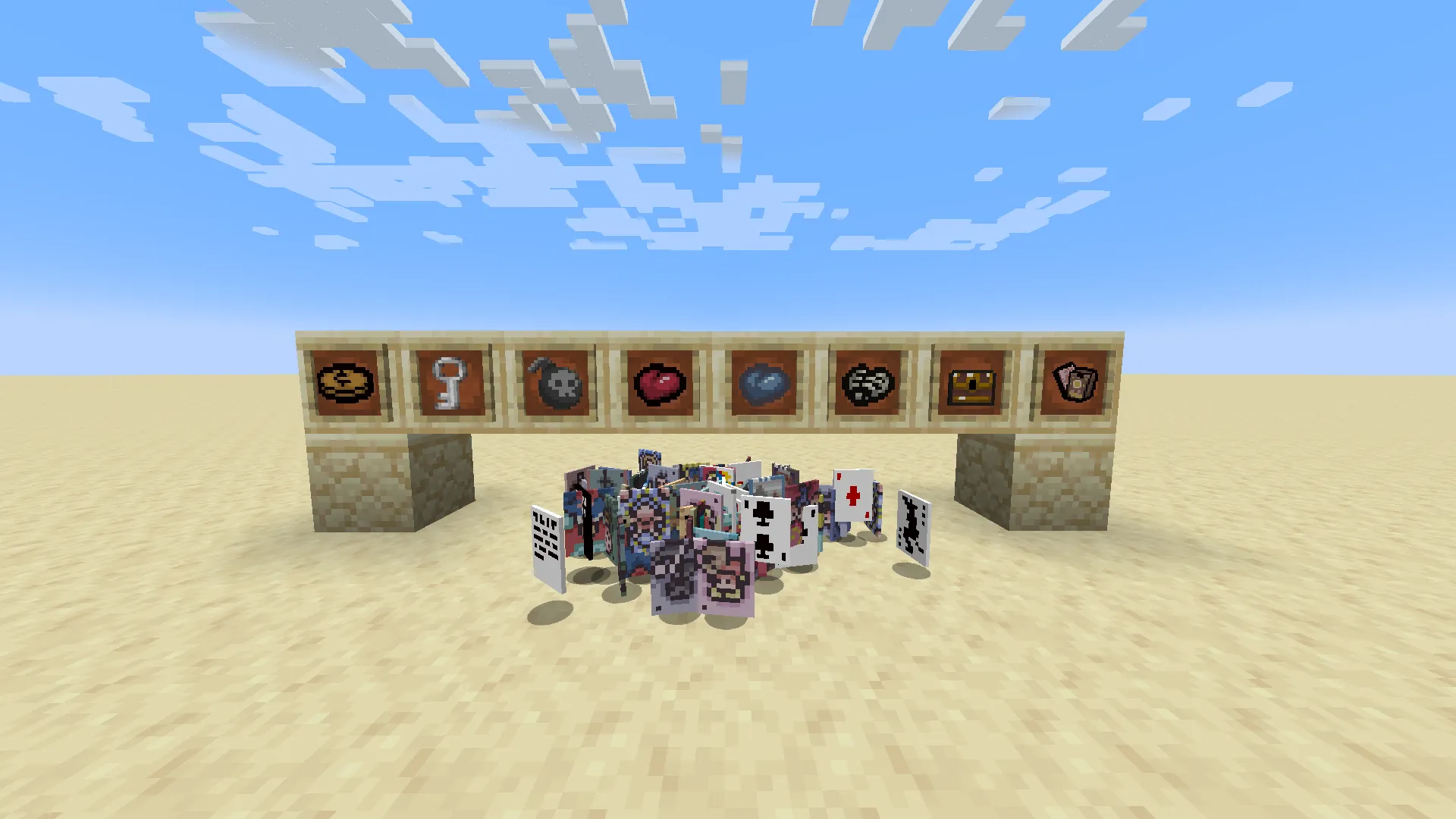 The Binding Of Isaac Style Consumables — скриншот 1 (Моды, Minecraft)