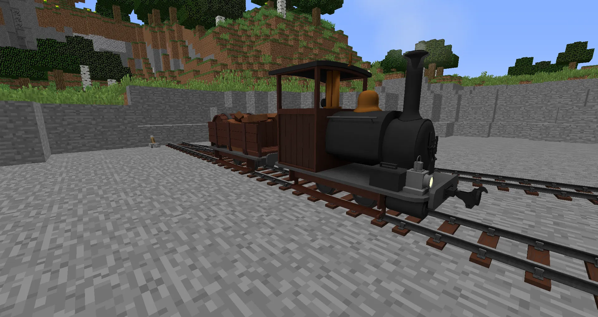 PWR and GVR Railways IR — скриншот 2 (Текстуры, Minecraft)