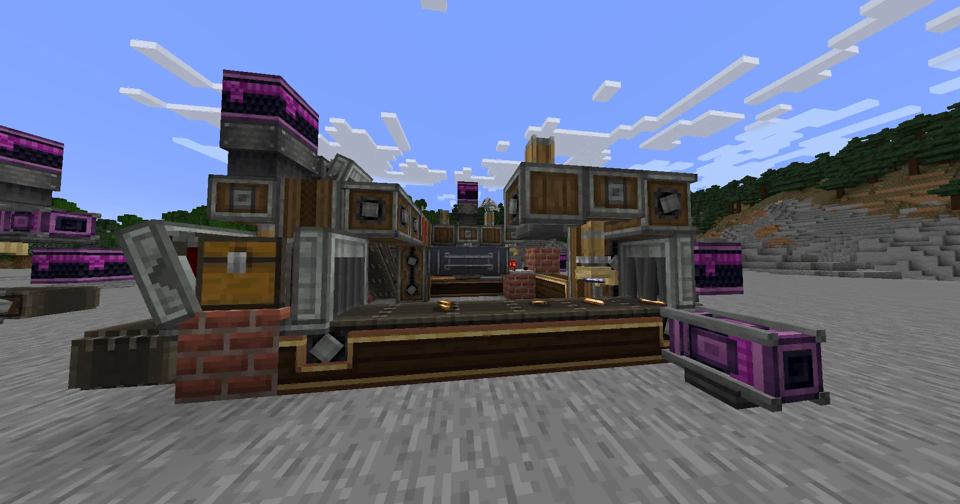 Create: Arms Race, Моды, Minecraft