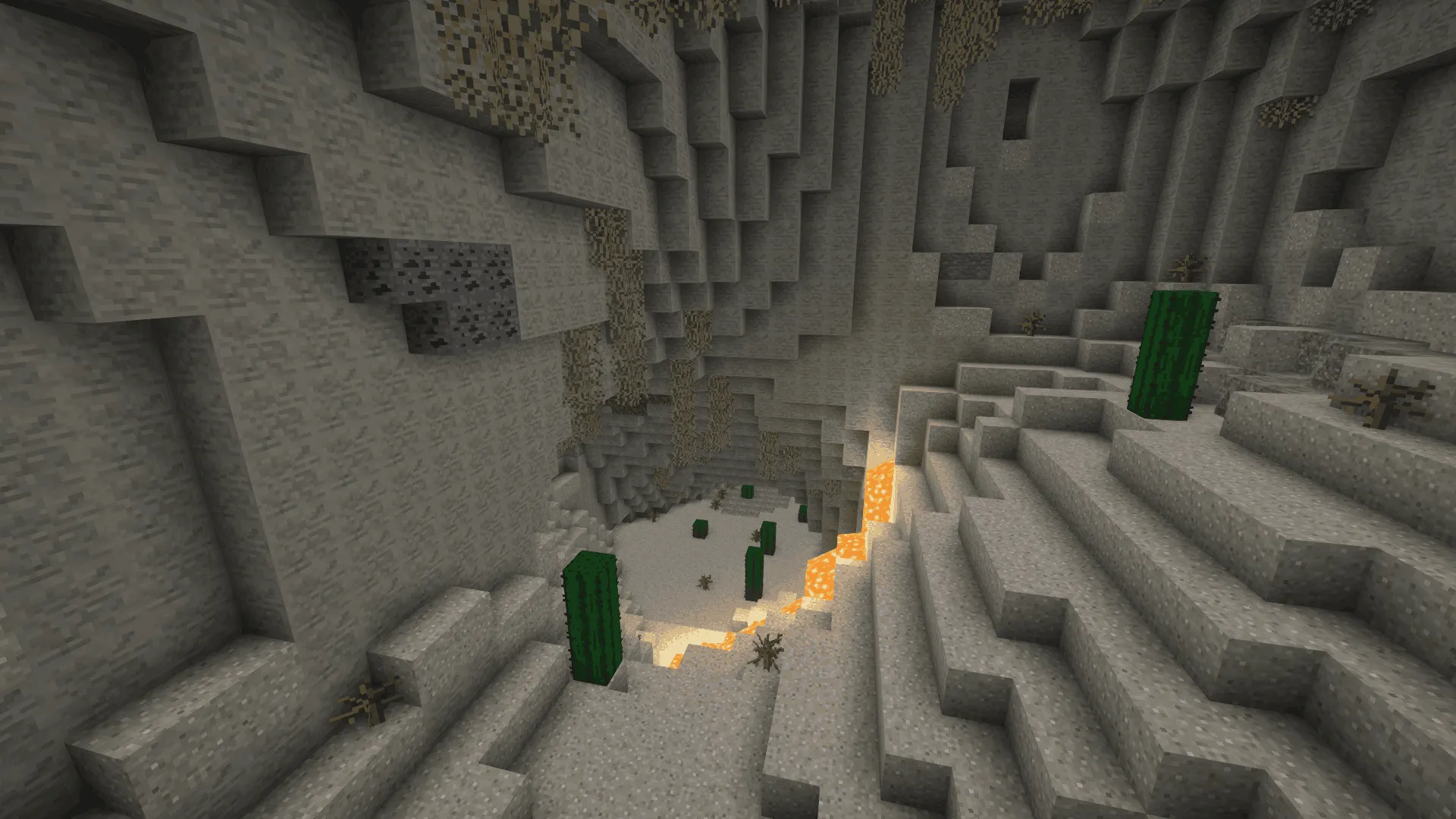 Caves Revamp: Underground Biomes — скриншот 3 (Моды, Minecraft)