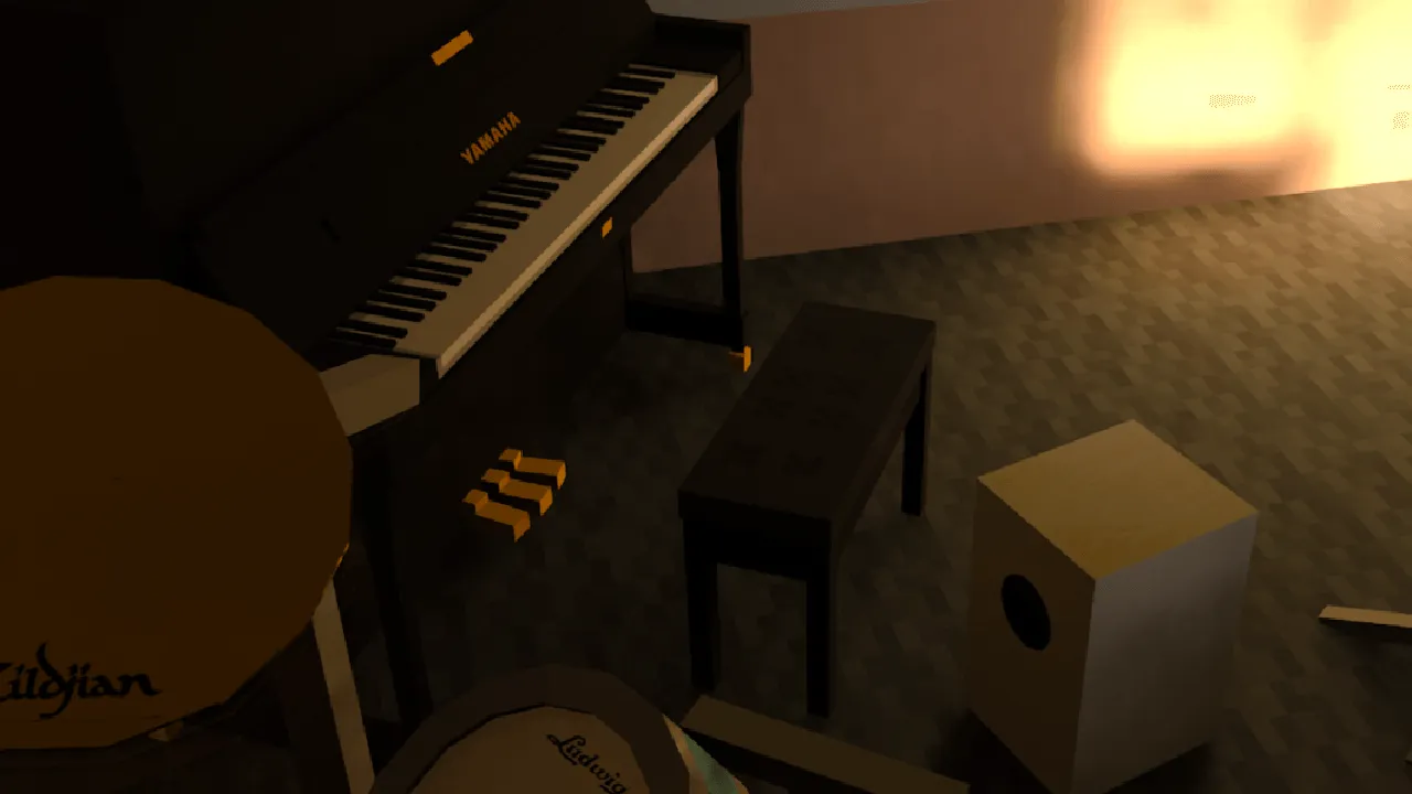 Classic Band Instrument Props V1.0 ADD-ON — скриншот 2 (Аддоны, Minecraft)