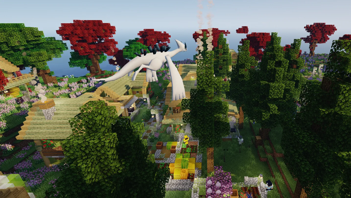 Pokevoxel: Pixelmon, Minecolonies, RPG, Модпаки, Minecraft