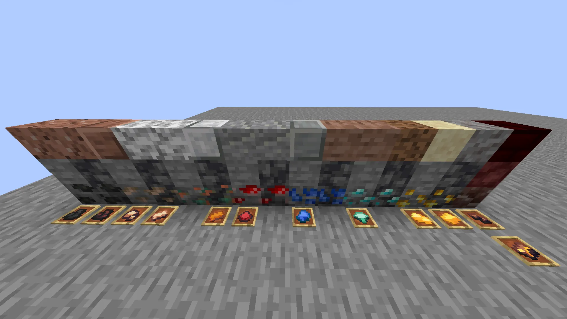 Floompus 8x8, Текстуры, Minecraft