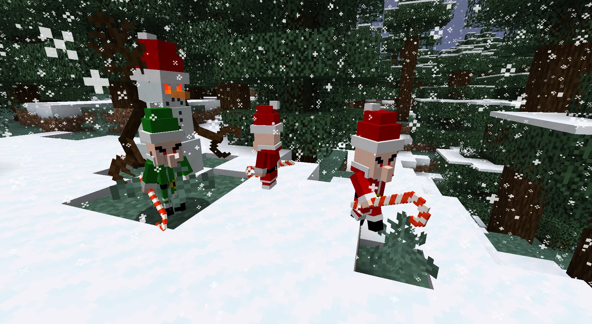 Sa(N)ta(N)Craft - Yuletide of Madness — скриншот 1 (Моды, Minecraft)