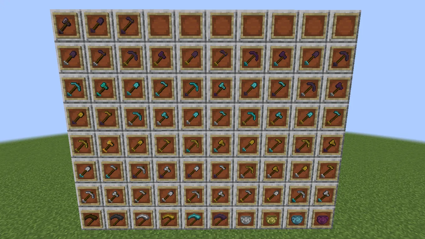 Reinforced Tools_, Моды, Minecraft