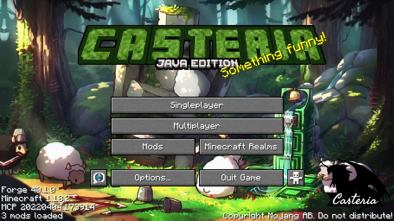 Casteria, Моды, Minecraft