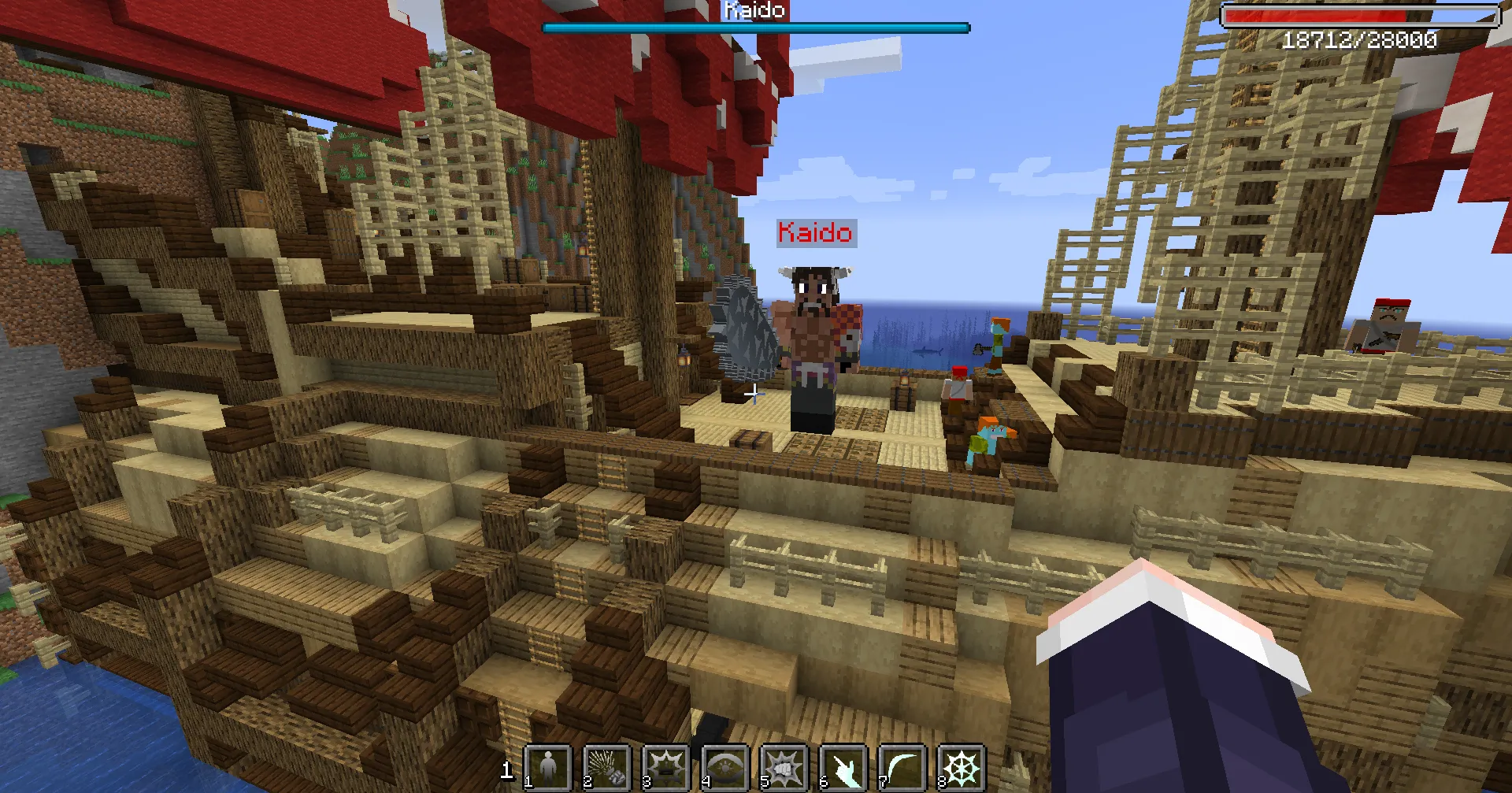 Sen2's Grand Craft [One Piece] — скриншот 1 (Модпаки, Minecraft)
