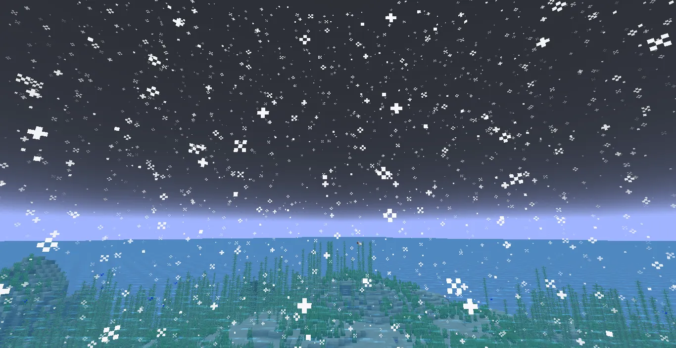 Finally Let it Snow! — скриншот 1 (Текстуры, Minecraft)