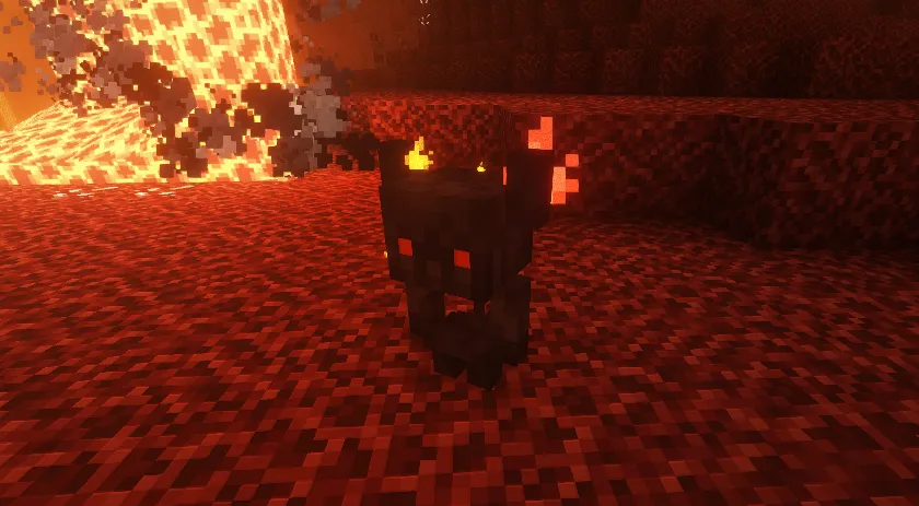 Excalibur | Hellstone Golem Support — скриншот 3 (Текстуры, Minecraft)