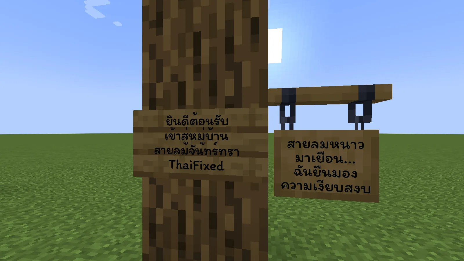 ThaiFixed, Текстуры, Minecraft