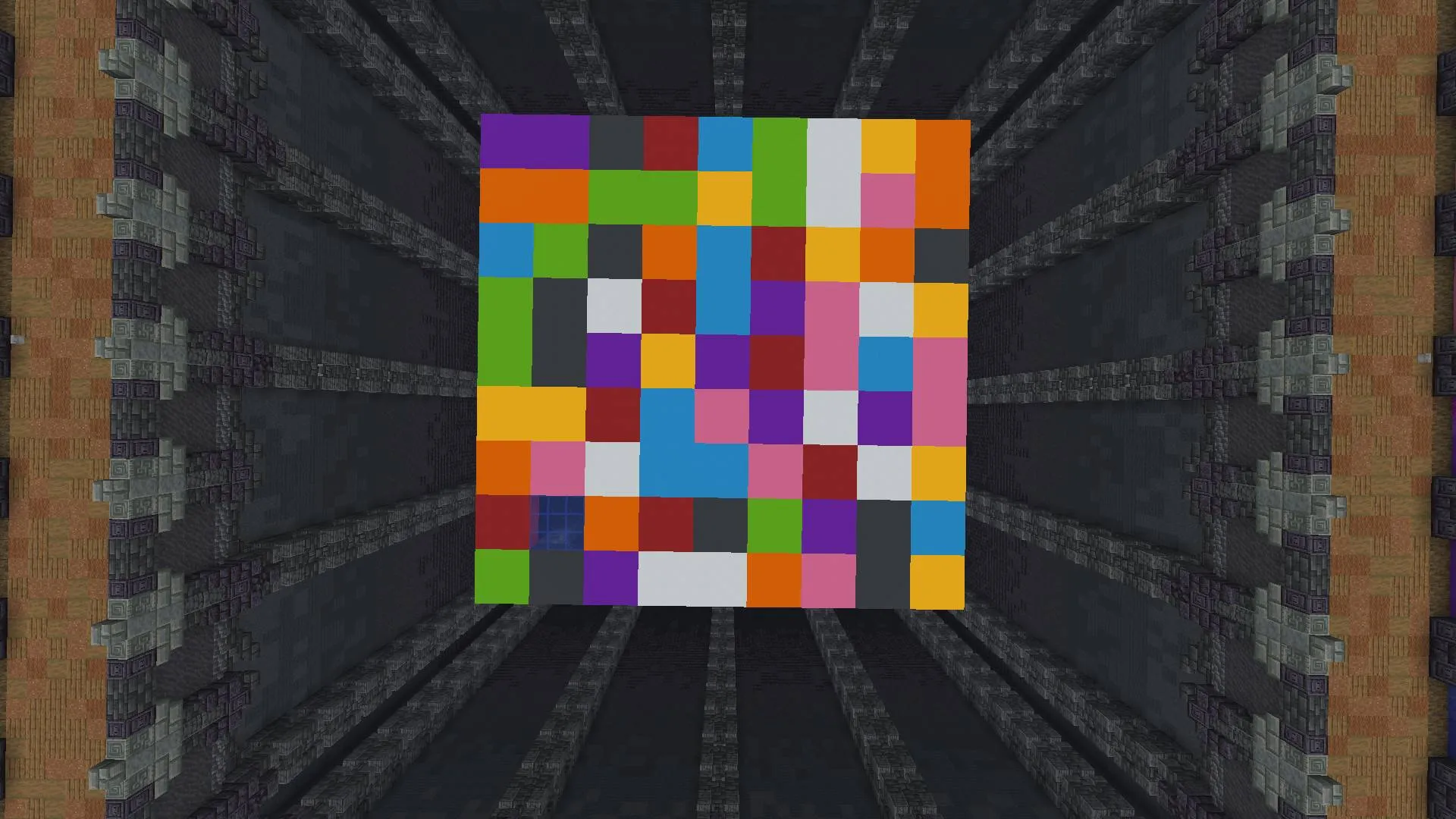 Minigame Madness - Hue Hurtle!, Карты, Minecraft
