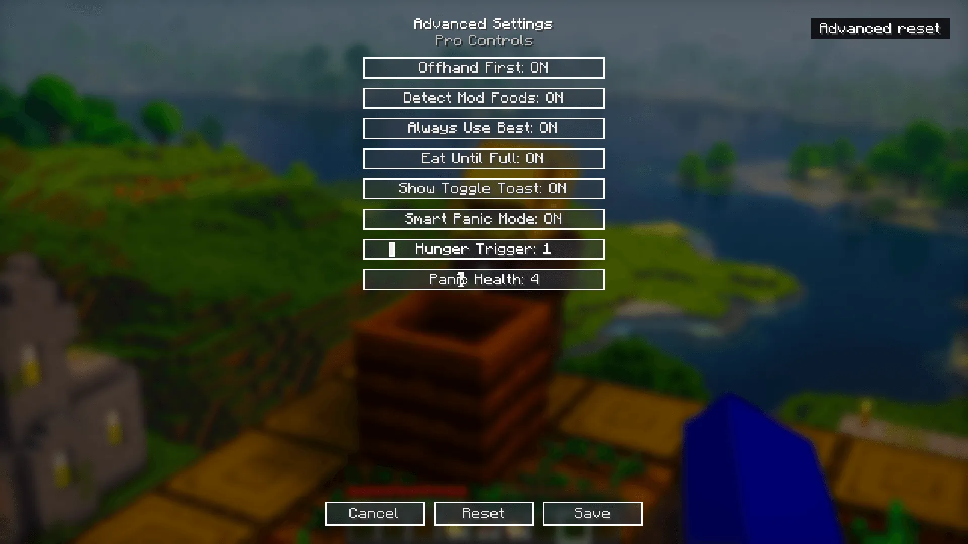 AutoEat, Моды, Minecraft